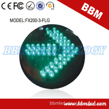 200mm Green Arrow LED Traffic Signal Lamps